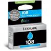 利盟(Lexmark) 108 青色墨盒(14N0337A)